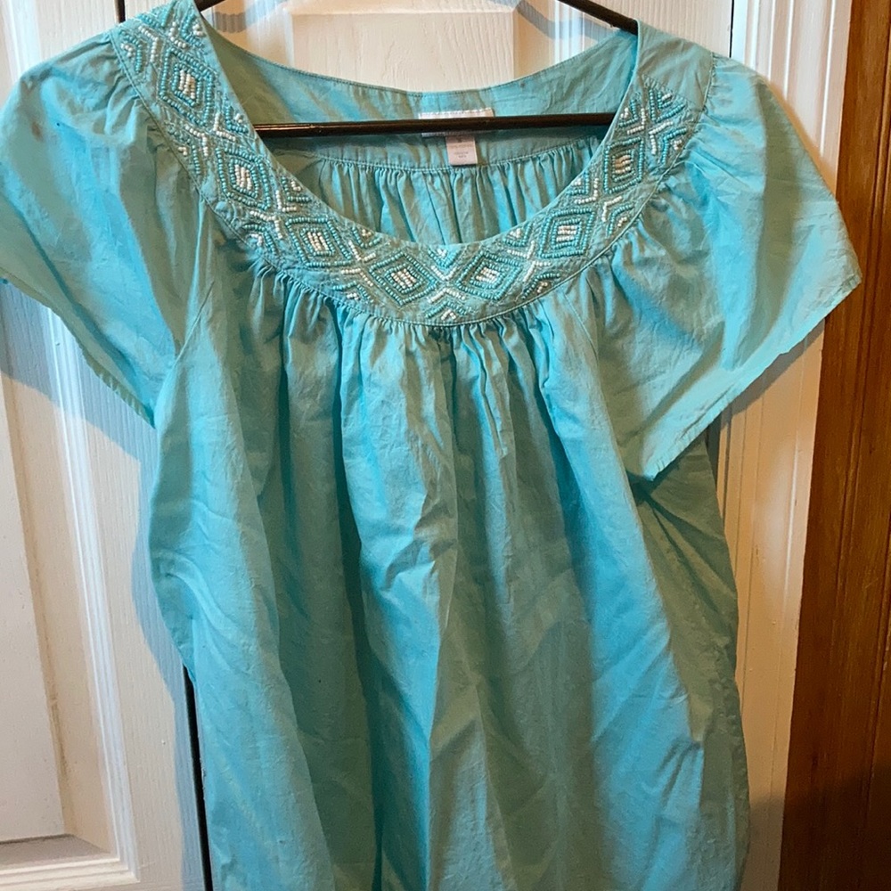 Blue blouse